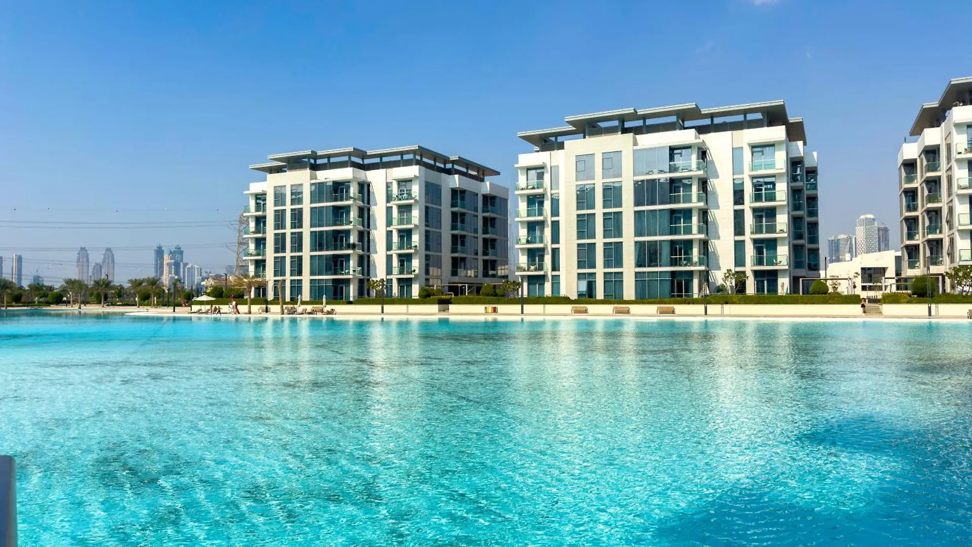 Bookable - District One, Crystal Lagos - 2 Bedroom With Study Dubai Apartment