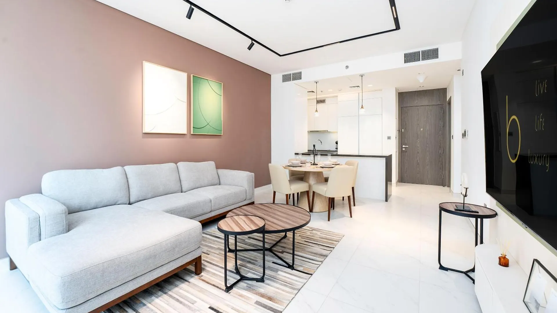 Bookable - District One, Crystal Lagos - 2 Bedroom With Study Dubai