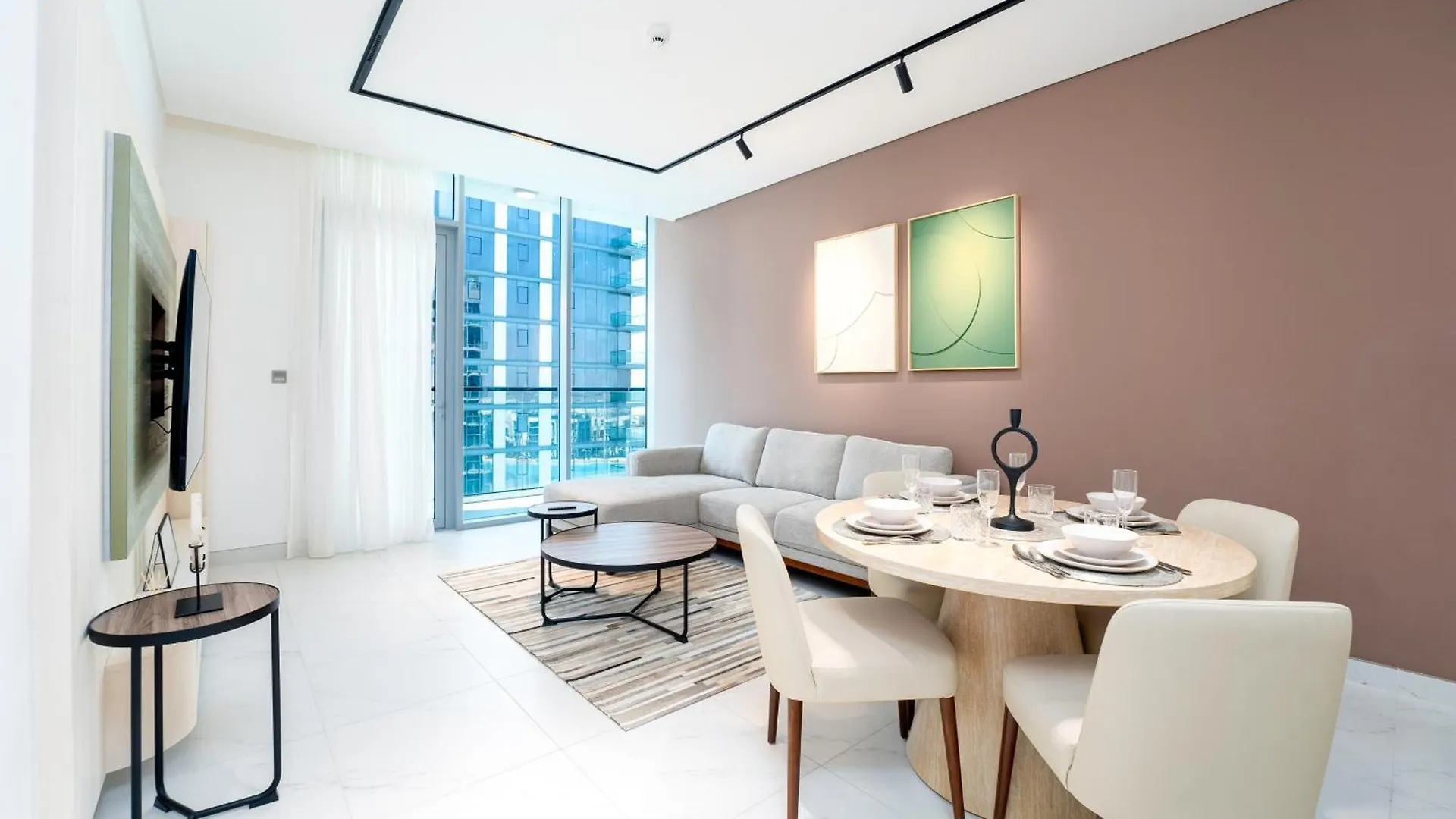 Apartment Bookable - District One, Crystal Lagos - 2 Bedroom With Study Dubai