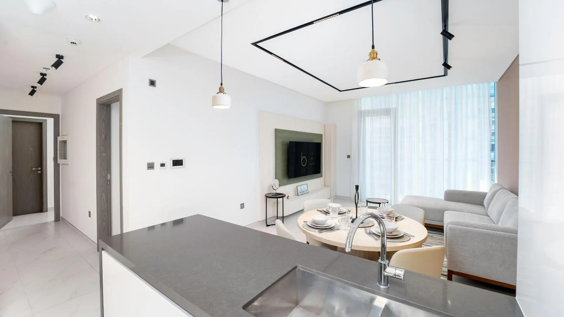 Apartment Bookable - District One, Crystal Lagos - 2 Bedroom With Study Dubai